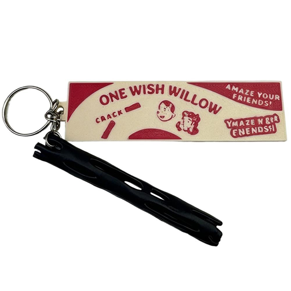 3D Printed One Wish Willow Keychain Breakable Lucky Token 13cm Retro Box for Wedding/Birthday ?