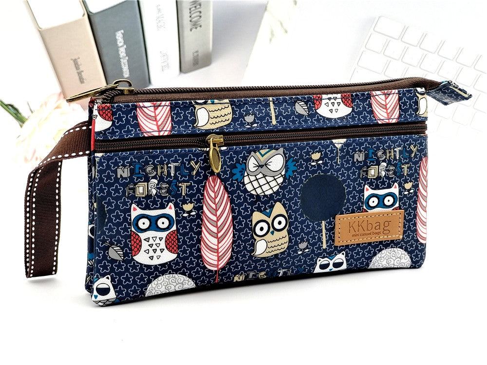 Polyester Waterproof Women's Coin Bag Ladies Organizer Wallet Female Phone Purse Money Pouch Clutch Handbag Carteira for Girls