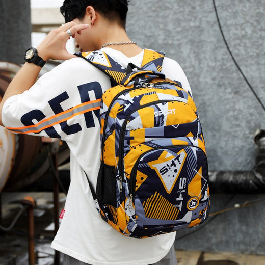 Waterproof Backpack for Travel Large CapacityDurableLaptop Backpack with Laptop Compartment Fashion Student Daypack for Outdoor