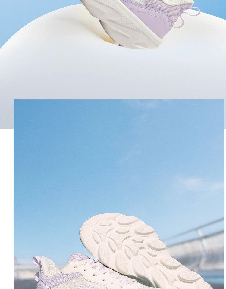 361 Degrees Women's Sneakers Retro Platform Sole Breathable Mesh All-Day Comfort Lightweight Fitness Female Sneakers 682522230