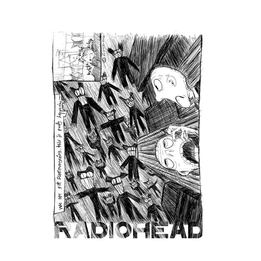 Scandinavian Classic Vintage Wall Art Rock Band Radiohead Music Canvas Paintings Posters & Prints Home Bedroom Living Room Decor