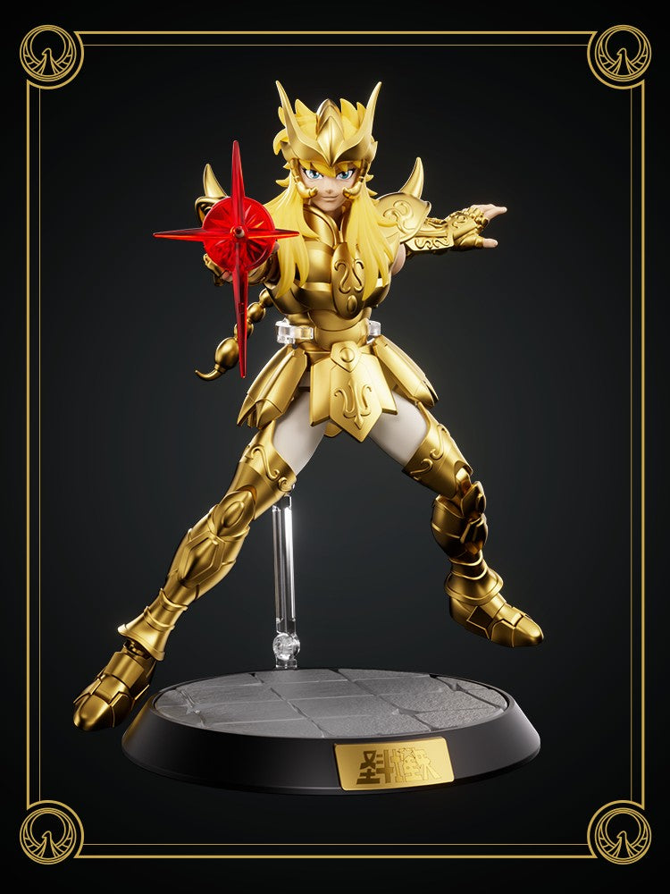Blokees Saint Seiya Cygnus Hyoga Pegasus Seiya Knights of Zodiac Aquarius Camus Aries Mu Action Figures Anime Model Statue Toys
