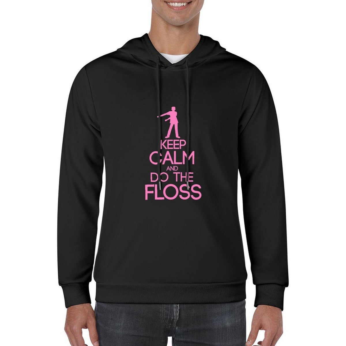 FLOSS DANCE | Keep Calm And Do The Floss Gift Hoodie men clothing men's clothes korean clothes autumn jacket men tracksuits