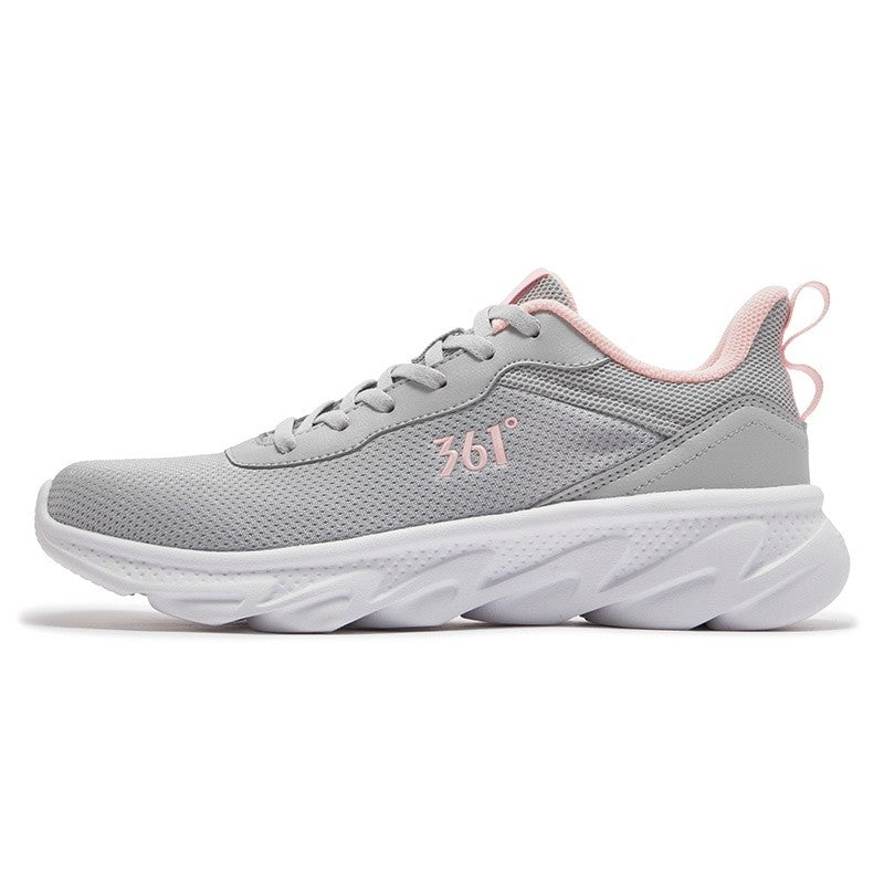 361 Degrees Women's Sneakers Retro Platform Sole Breathable Mesh All-Day Comfort Lightweight Fitness Female Sneakers 682522230