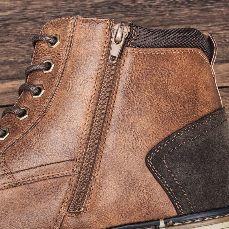 2024 New Men's Winter Shoes Warm Comfortable Non-Slip Men Winter Boots #KD5251