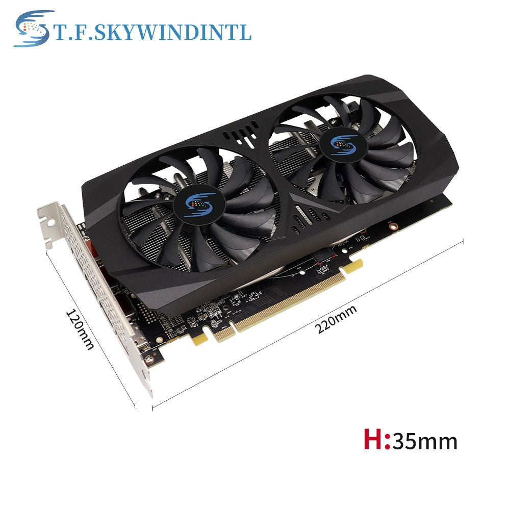 RX 580 8GB 2048SP Gaming Graphics Card Radeon GPU RX580 Series placa de video Desktop Gaming Computer GPU