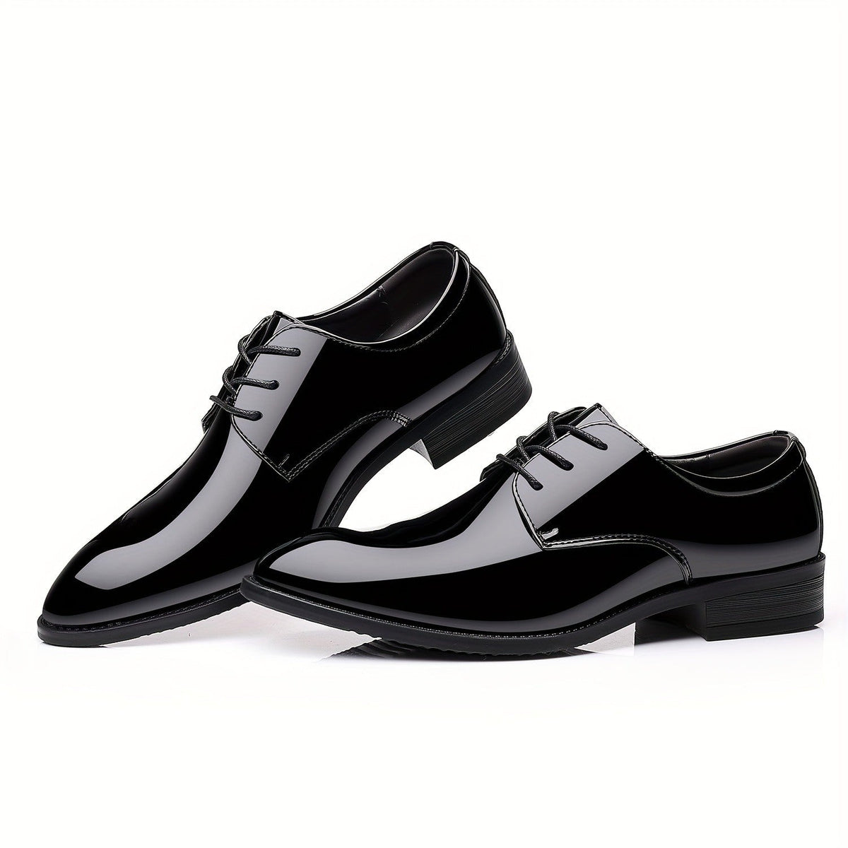 Men's Business Shoes Casual Pointed Toe Slip-On Shoes Tuxedo Fashion Wedding Party Men's Shoes