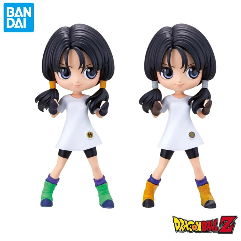 In Stock Bandai Model Doll Brand New Boxed Dragon Ball Qposket Videl Original Anime Characters Garage Kit Collectible
