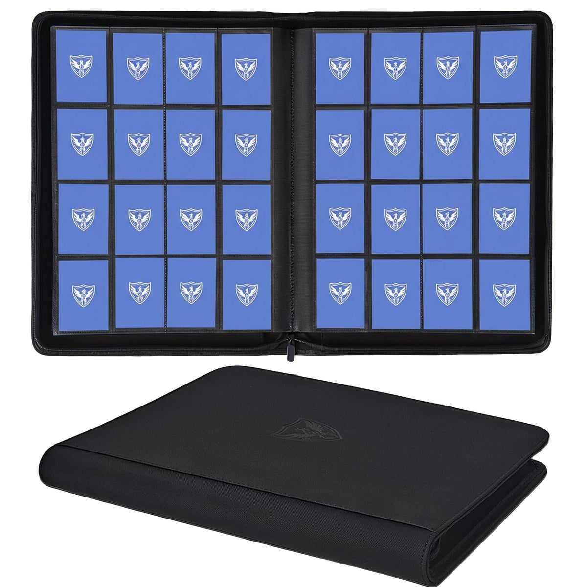 Trading Card Binder, Premium Card Binder, 1024-Pocket Trading Card Binder, Premium 16-Pocket Card Holder Folder, Side-Loading Card Album Suitable for Yu-Gi-Oh!, Magic: the Gathering, Trading Cards, Sports, Compatible with Tcg/Mtg, Card Storage