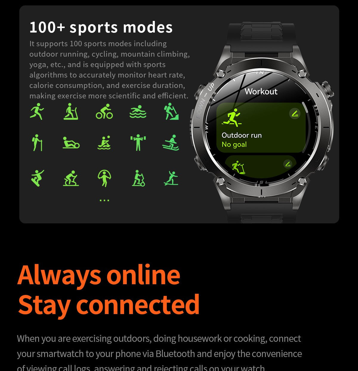2025 New GUHUAVMI IOS Ultra GPS Smart Watch 10ATM Waterproof Built-in Dual-band GNSS Compass Military Sports Men SWIM Bracelet