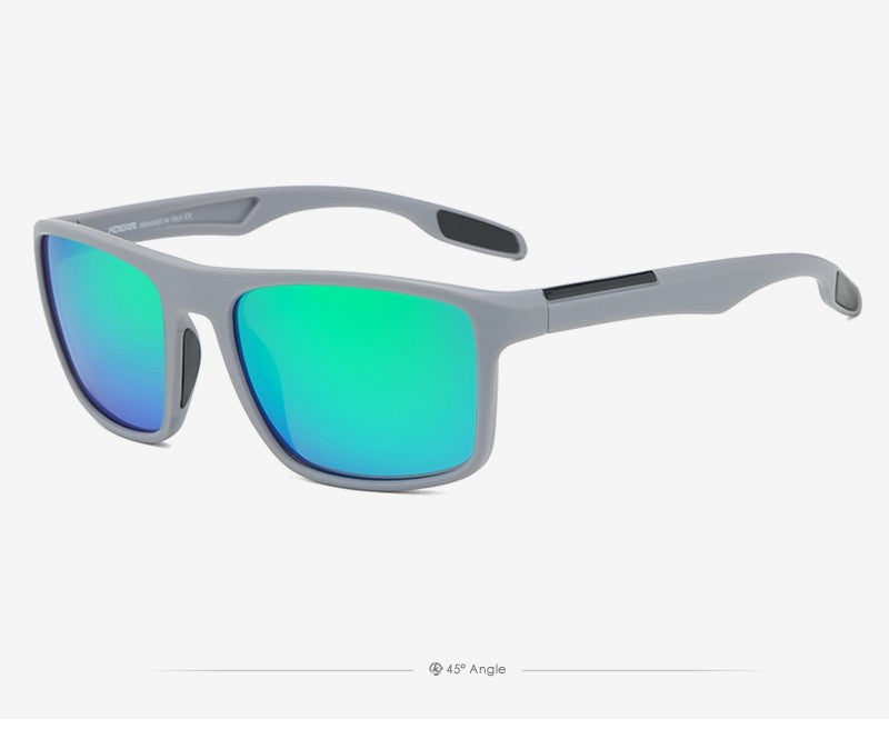 KDEAM Rectangular Ultra Light TR90 Sunglasses Men Polarized Wholesale