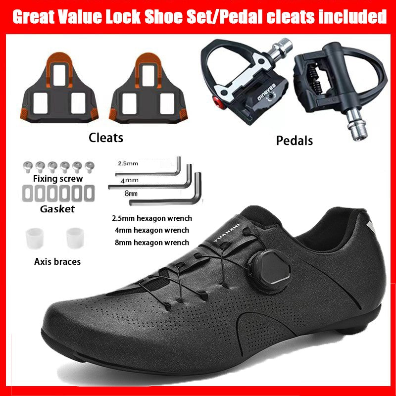 Cycling Sneaker MTB Men Sport Road Bike Boots Flat Racing Speed Sneakers Trail Mountain Bicycle Footwear Spd Pedal Cycling Shoes