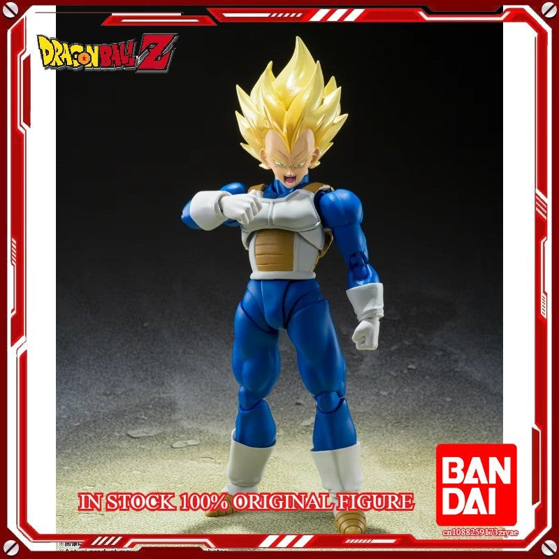 In Stock 100% Original BANDAI SPIRITS S.H.Figuarts Vegeta AWAKENED SUPER SAIYAN BLOOD Anime Figure Model Action Toys Gifts