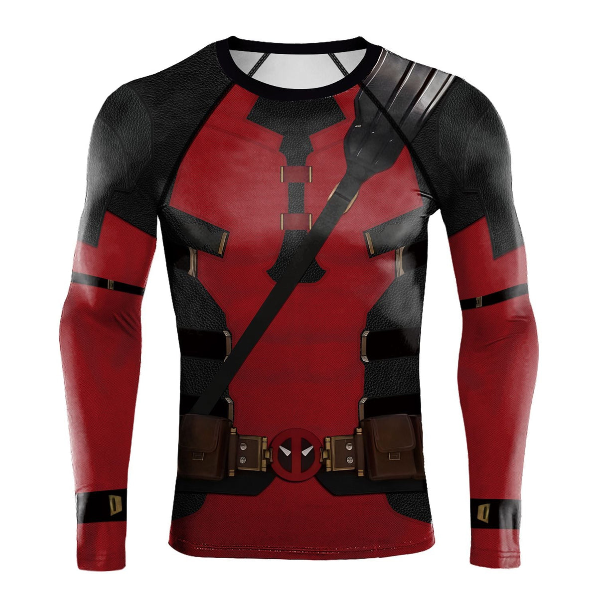 Compression Shirts for Men Long Sleeve Comics Spider Cosplay T-Shirt Superhero Top Elastic Fitness Sportwear Halloween Clothes
