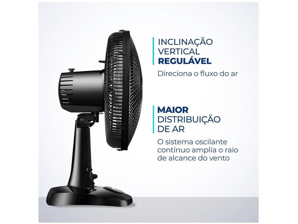 Mondial Fan Super Power 30cm 6 Pas 3 Speeds 60W - 220V