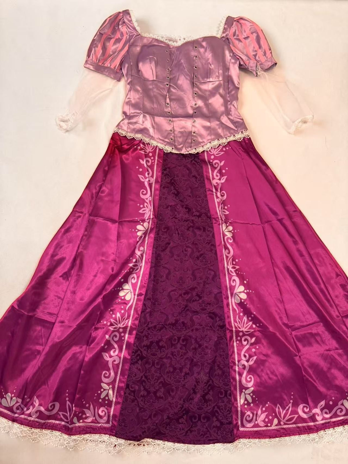 Tangled Rapunzel Women’s Long Hair Princess Costumes Cosplay Costume Adult Carnival Uniform Halloween Costumes