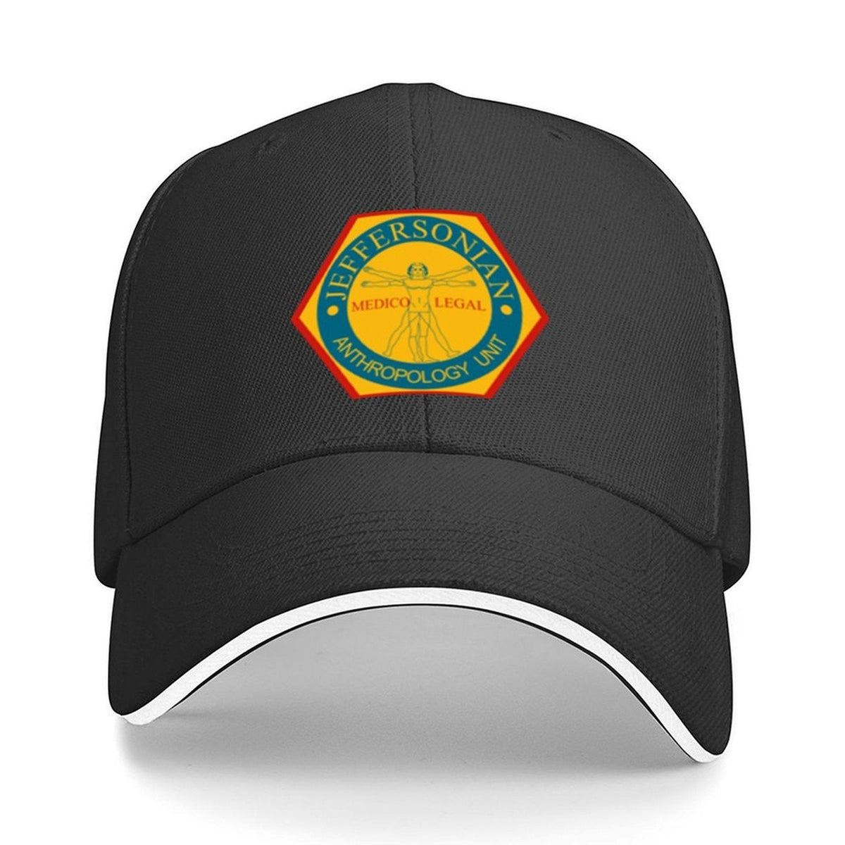 Jeffersonian Logo- Bones TV Show Classic Baseball Cap Unique hats Fishing cap Hat Baseball Cap dad hat Men Luxury Brand Women's