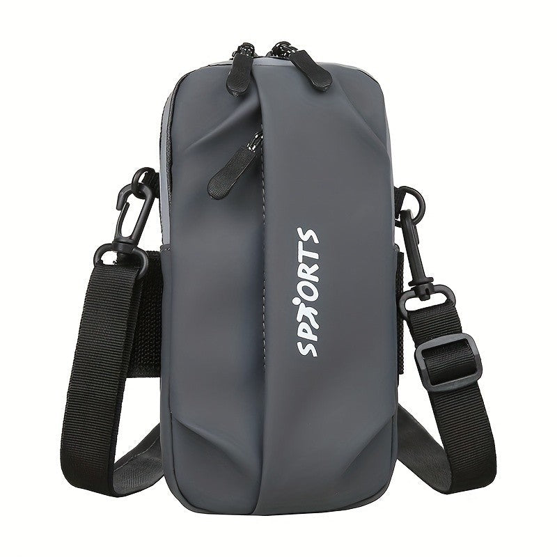 1pc Lightweight Multi-functional Satchel Bag for Men Women, Sport Running Bag for Coins Keys Cards Phone