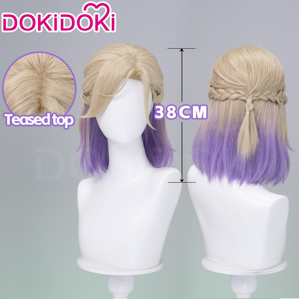 ?Ready for Ship?Idia Malleus Leona Vil Crowley Wig Game Cosplay DokiDoki Men 120cm Long Hair Fiber Idia Halloween Free Wig Cap