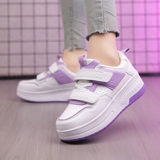 New Children's Roller Skates Boys Girls Double Wheel Unisex Roller Skates Shoes New Sneakers Outdoor Sports Casual Shoes