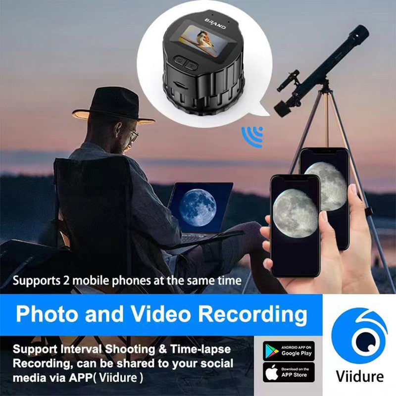 ? 1920X1080 Eyepieces Camera WiFi Electronic 1.5'' High-Definition Screen Portable Recorder Telescopes with APP Connection
