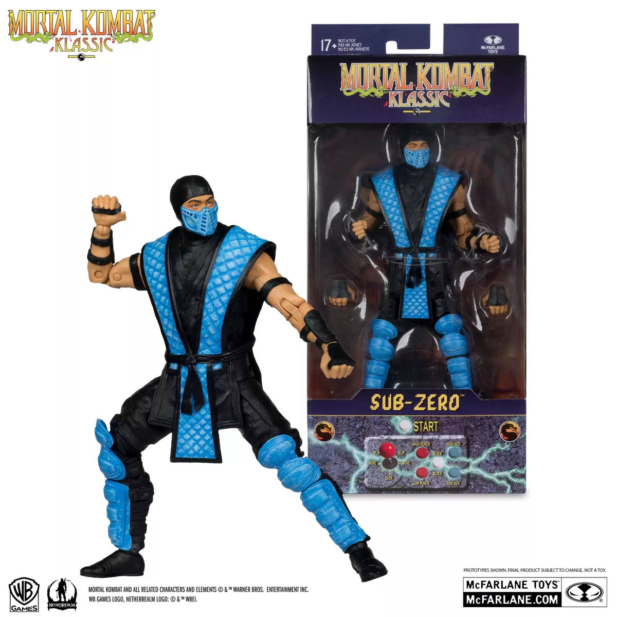 Game Mortal Kombat Spawn Sub Zero Scorpion Kitana Liu Kang 7" Articulated Action Figure Toys 17cm Game Figurines Collectible Toy
