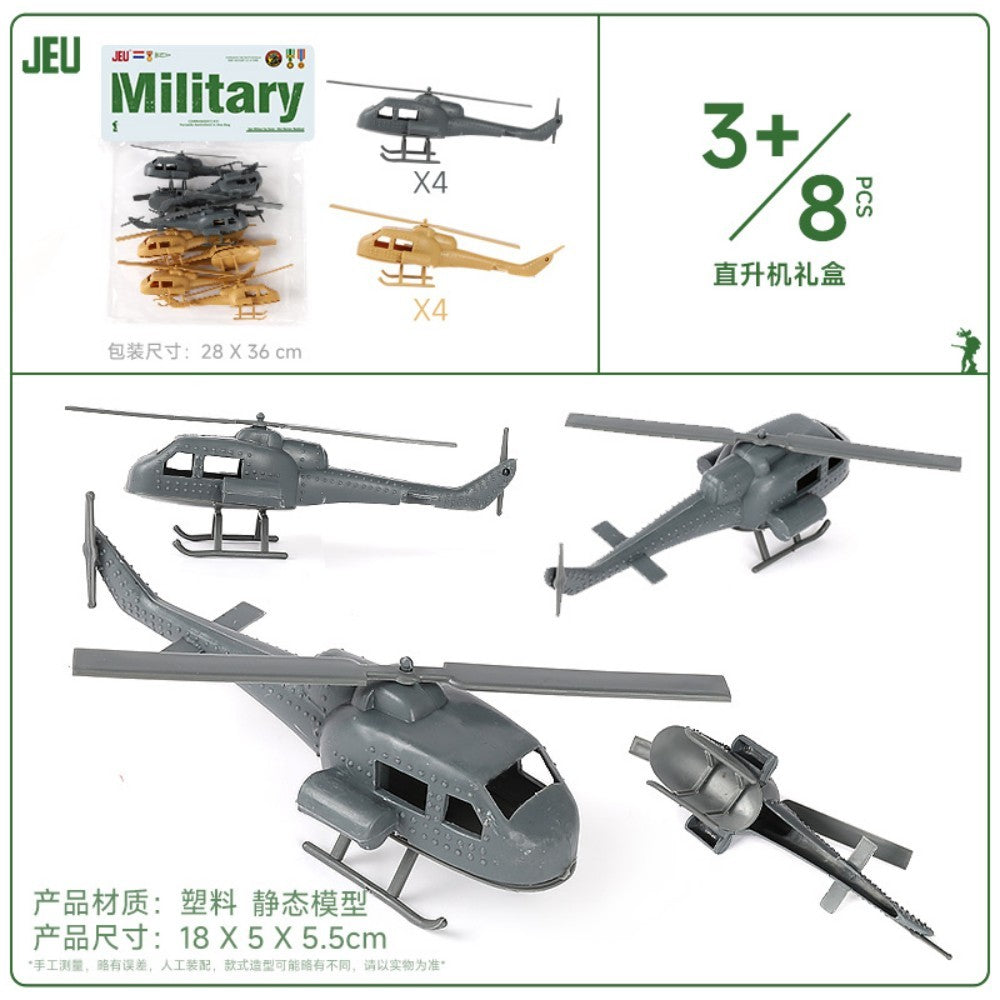 ViiKONDO Army Men Toy Military Vehicle Model Wargame Accessories Tank Radar Missile Launcher Artillery Fighter Barrack Bridge