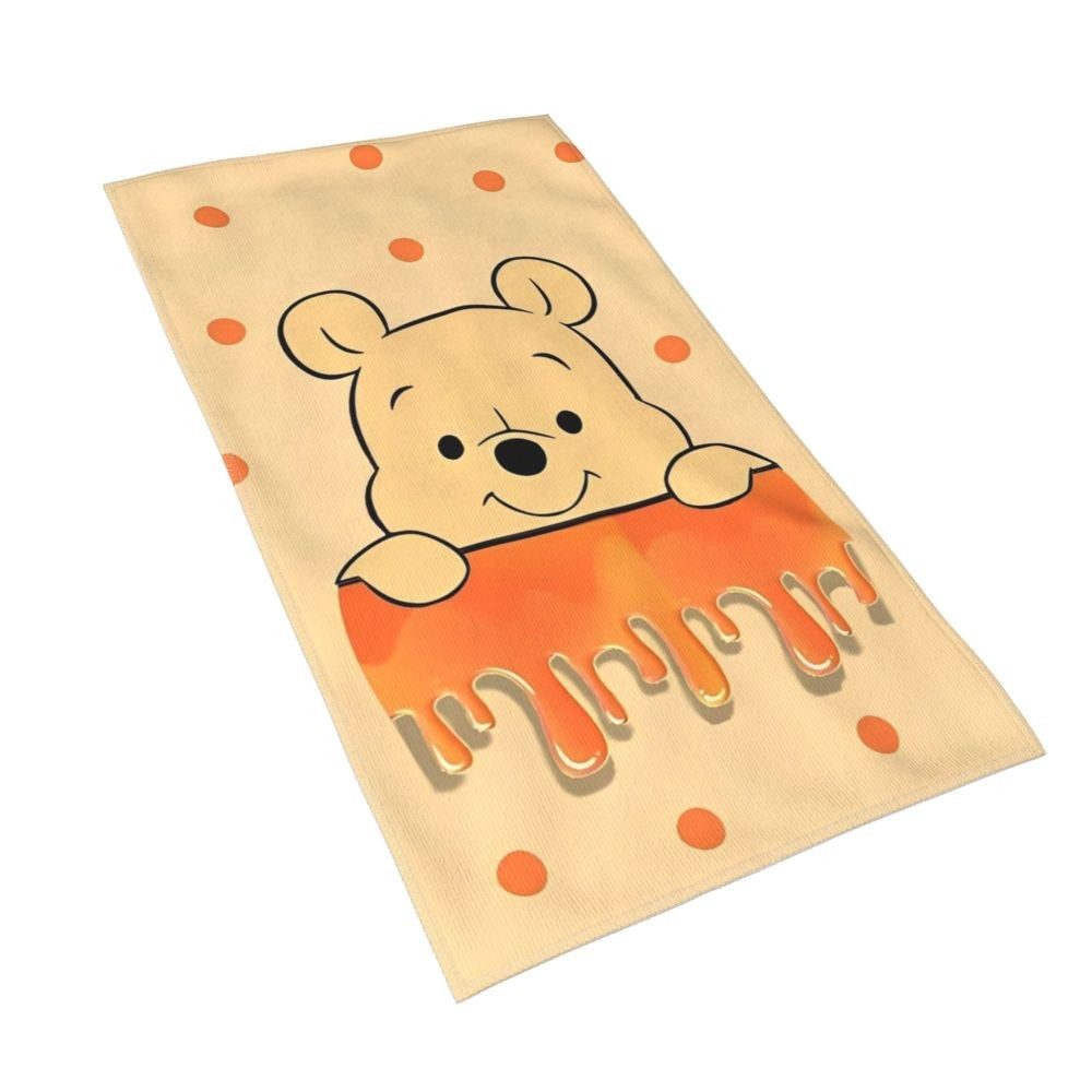 Winnie The Pooh Bear Piglet Merch Towel for Beach New Summer Microfiber Shower Towel No Sand Quick-Dry Surf Towels