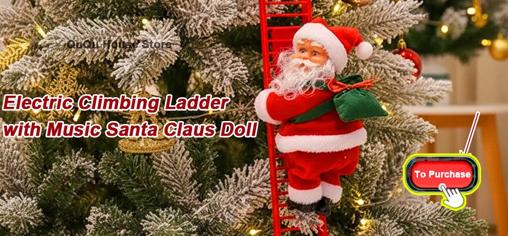 Climbing Santa Claus for Climbing Window, Balcony, Roof, Chimney, Home Christmas Decoration Hanging Santa Claus Outdoor Decor