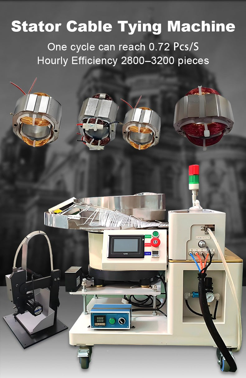 Automatic Nylon Cable Tying Machine Tie Wire Tie Locking Tie Machine 100-200mm Drawstring Nylon Cable Ties Binding Machine