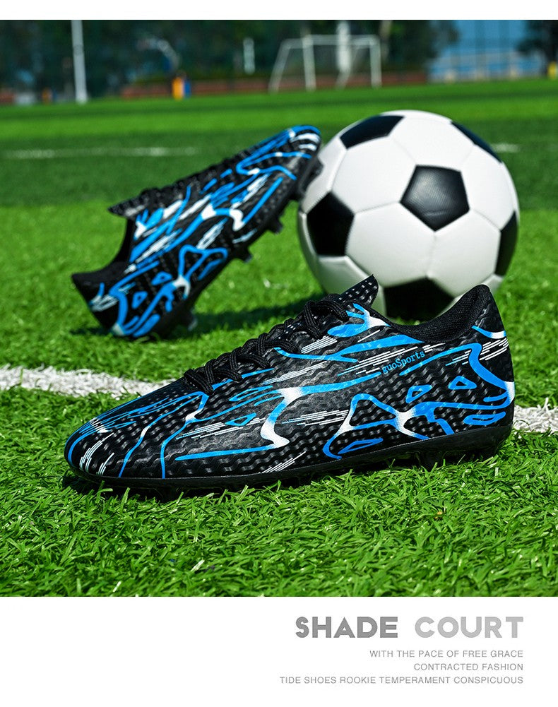 Unisex Youth Soccer Cleats Lightweight Football Shoes for Match Training Enhanced Grip Durable FG TF Comfortable Breathable