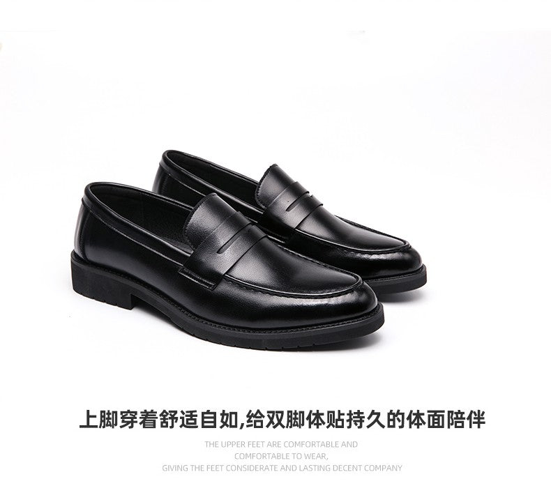 High Quality Casual Business Shoes Men Leather Loafers Classic Men's Dress Shoes Formal Office Leather Brogues Shoes Male