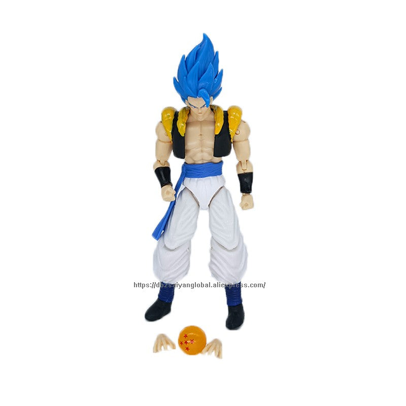 Dragon Ball SHF Goku Vegeta Action Figure Super Saiyan Gogeta Dbz Figurine PVC Collection Model Toys for Kids Gifts