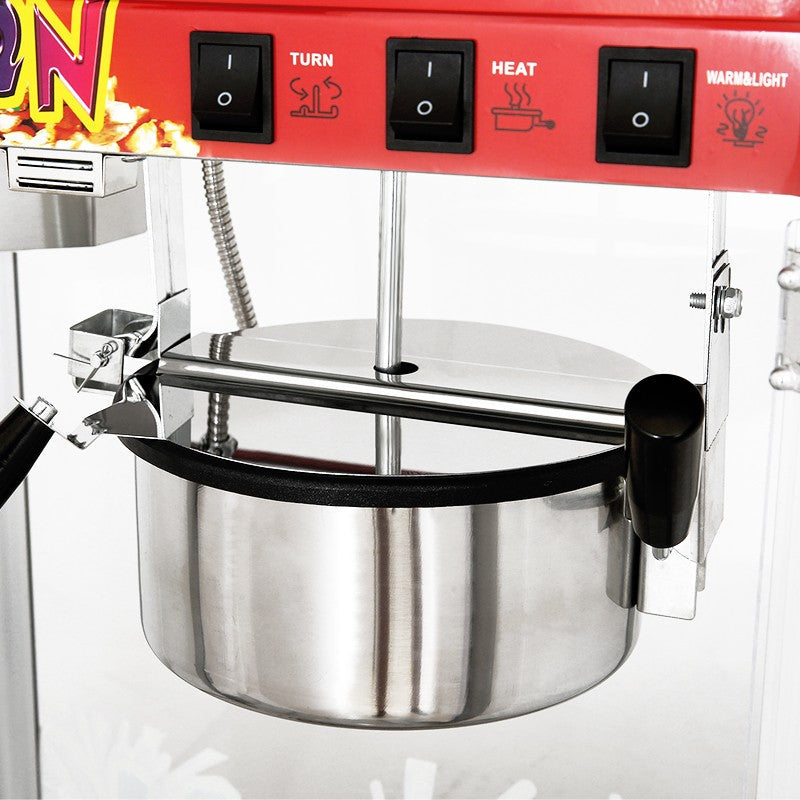 Commercial Industrial Automatic Popcorn Machine Snack Equipment for Home & Cinema Use