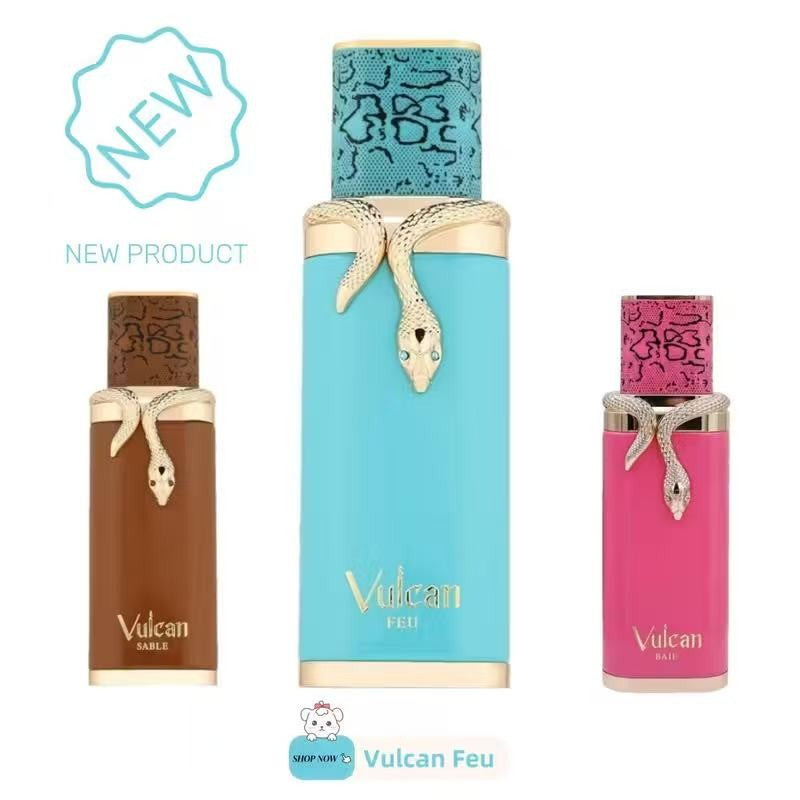 Vulcan French Avenue By Fragrance World 3.4 Oz Eau De Parfum Men Spray, long-lasting and dazzling floral fragrance