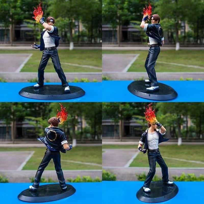18cm The King of Fighters '98 SNK Anime Figure Kyo Kusanagi Iori Yagami Action Figures Arcade Game peripheral PVC Model Toy Gift