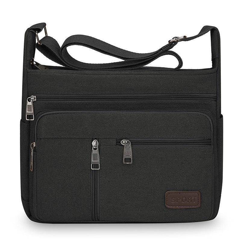 Men Canvas Shoulder Bags Casual Tote Travel Men's Crossbody Bag Luxury Messenger Bags Fashion High Quality Handbag