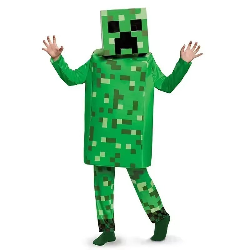 Game My World Role Play Holiday Party Pixel Costume Toy Mc Boys Girls Set Diamond Christmas Gift Stage Costume