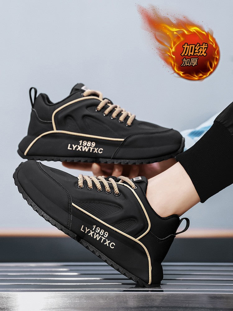 High Quality Sneaker Men Comfortable Lightweight Anti Slip Abrasion Resistant Soft Thick Sole Outdoor Casual Sport Shoes