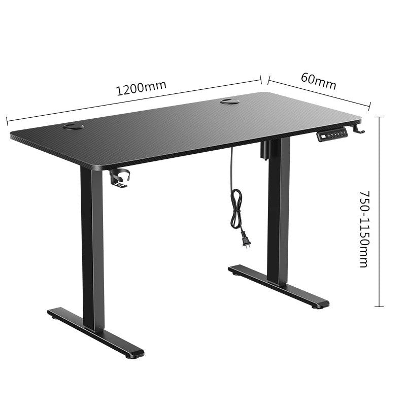 Height Adjustable Desk Motion Electric Sit Stand Up Down Computer Table Lift Motorized Gaming Desktop Modern Home Office Desks