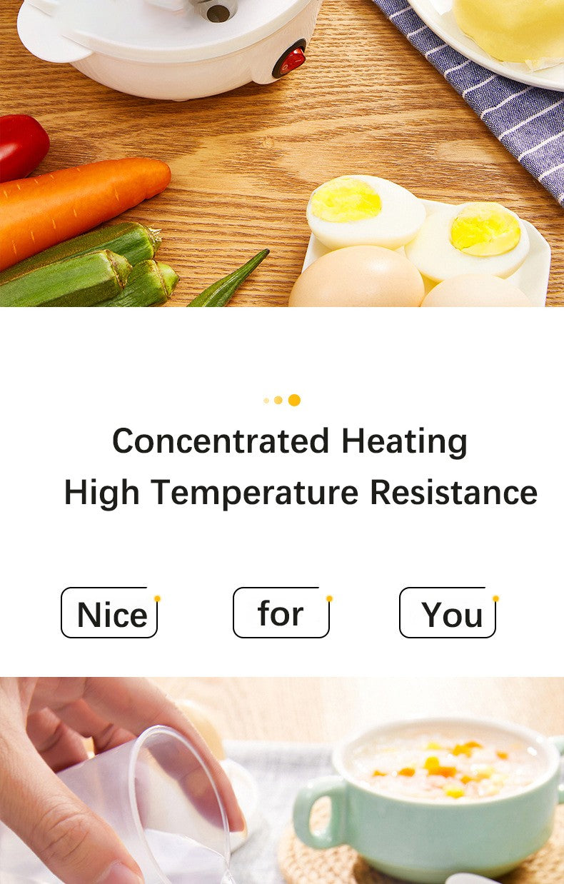 Egg Cooker Multifunctional Electric Egg Boiler Double Layers Egg Cooker Mini Steamer Poacher Kitchen Cooking Breakfast Machine