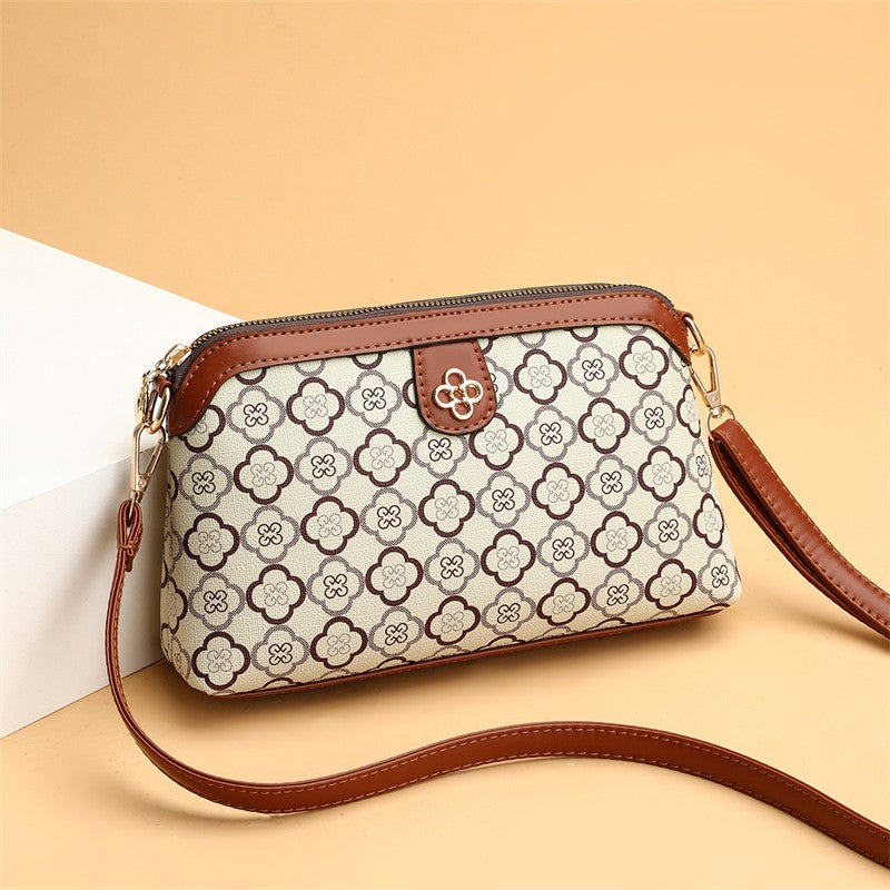 High Quality PU Leather Shoulder Bags Women Small Crossbody Bag Luxury Handbag Lady Messenger Bag Simple Shell Phone Satchels
