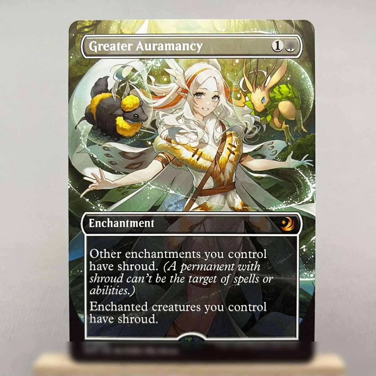 WOT SPG LCC WOE LCI HOLO4-02 TCG Cards for Home Play magical Proxy the Mana Crypt Rhystic Study Lord of Underworld gather