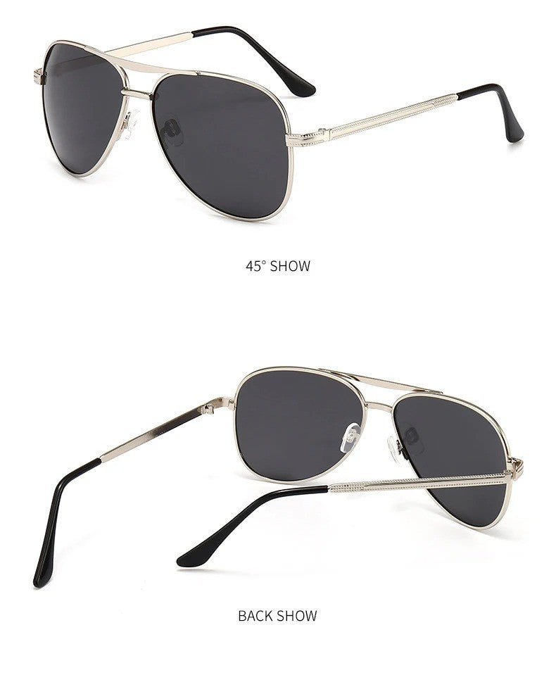 Brand Design Pilot Polarized Sunglasses For Men Women Fashion Trend Outdoor Cycling Car Driving Sun Glasses Goggle Eyewear 2025