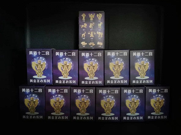 12pcs/pack Saints Anime Seiya Constellation Model Action Figure Toys