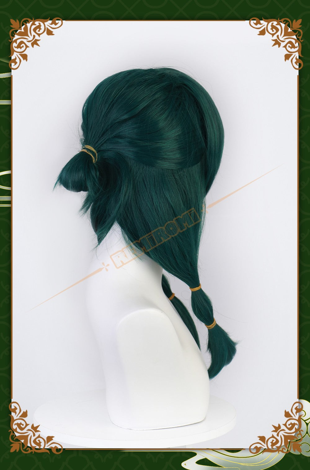 Maomao Cosplay Wig Synthetic Anime The Apothecary Diaries Green Hair 2 Styles Kusuriya no Hitorigoto Hairpin Headress +Wig Cap