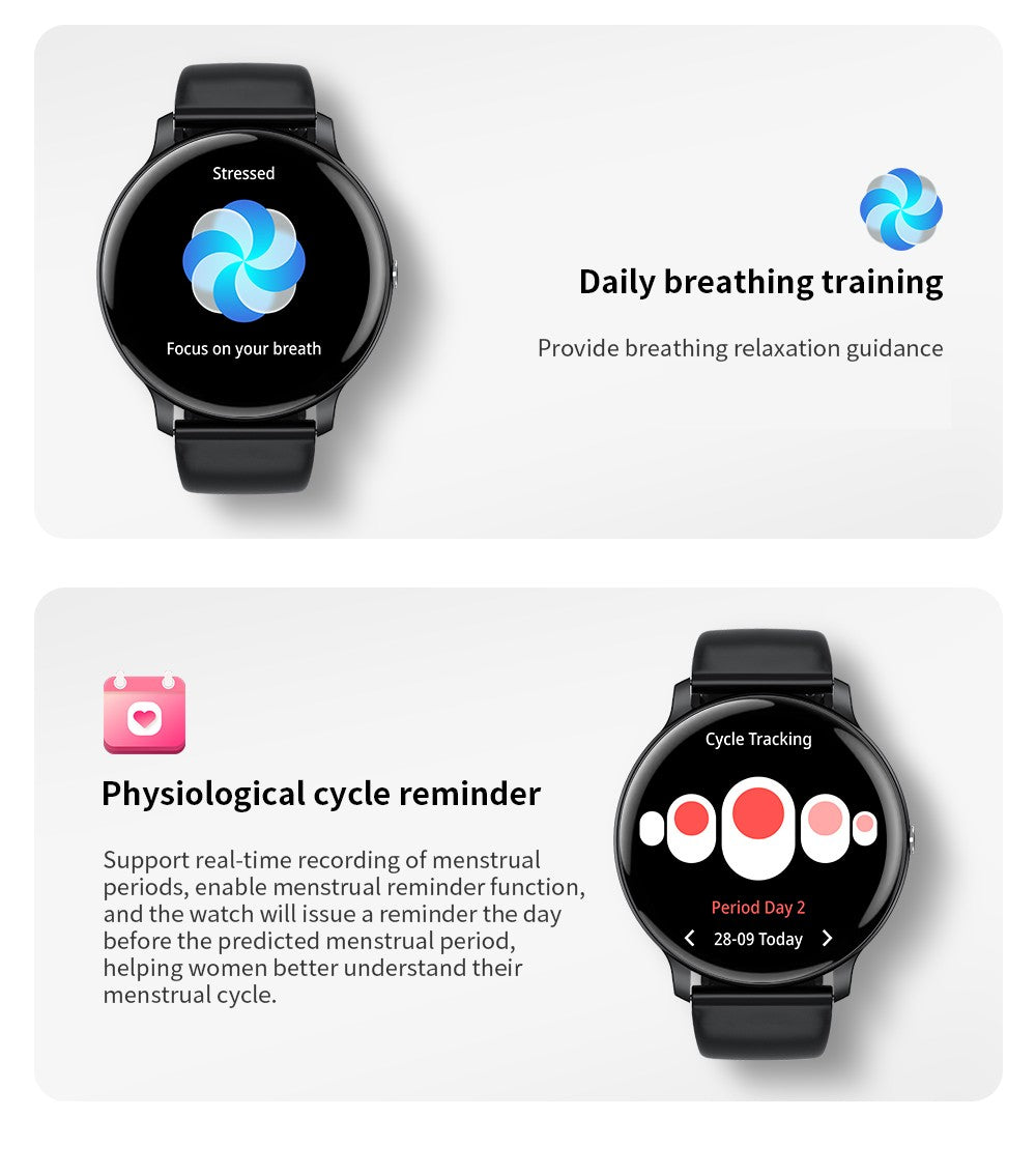 LIGE Smart Watch Women Men Bluetooth Call Sports Fitness Watches Heart Rate Health Monitor Smartwatch Ladies For Android iOS New