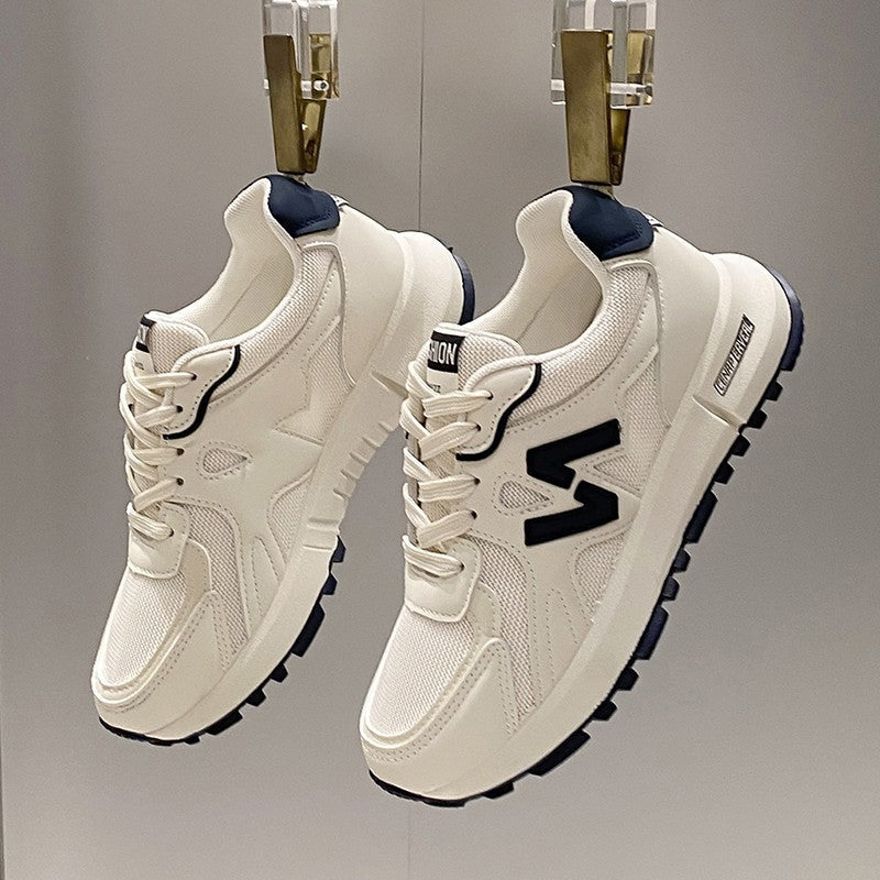 Sports Shoes for Women 2025 Spring New Super Hot Versatile Anti slip Casual Women's Shoes Soft Sole Running Little White Shoes