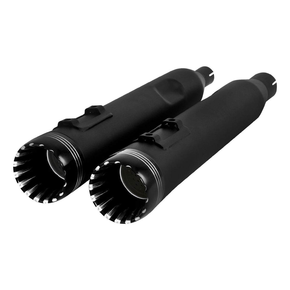 Motorcycle Slip On Mufflers Exhaust Pipes For Harley Street Glide Road King Electra Glide Ultra Limited FLTRX 2017-2022 2021 18