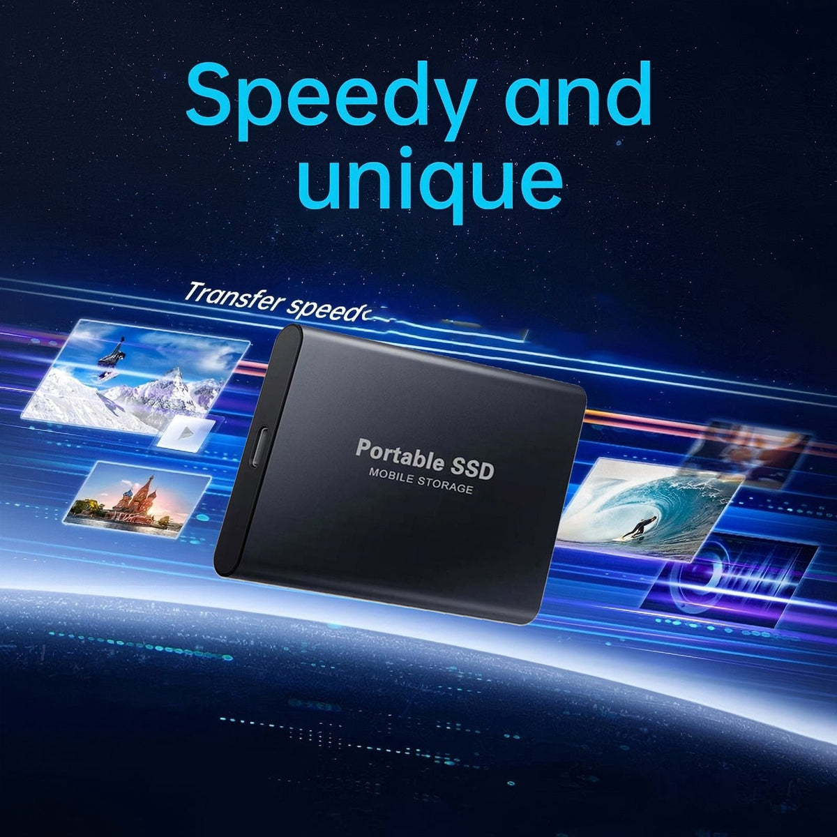 16TB External Hard Drive Original Hard Disk2TB 4TB Stable Operation Solid State Drives High Speed SSD for Notebook/PC/MAC New